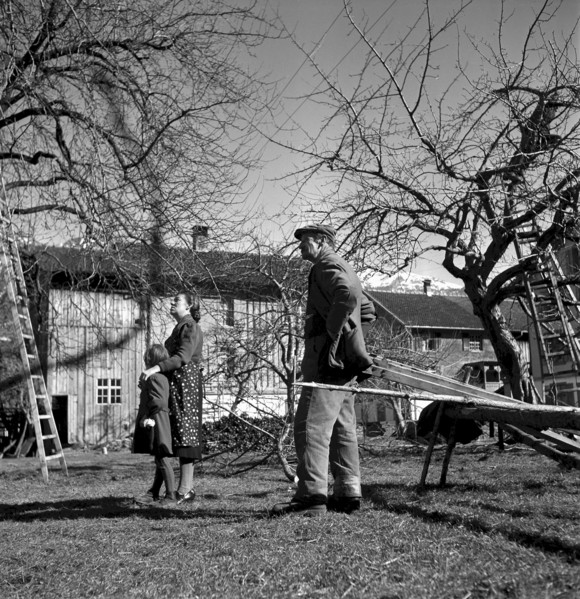 Course for tree warden in Sevelen 1940