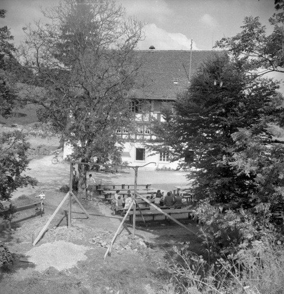 Restaurant Kittenmuhle Erlenbach ZH 1956