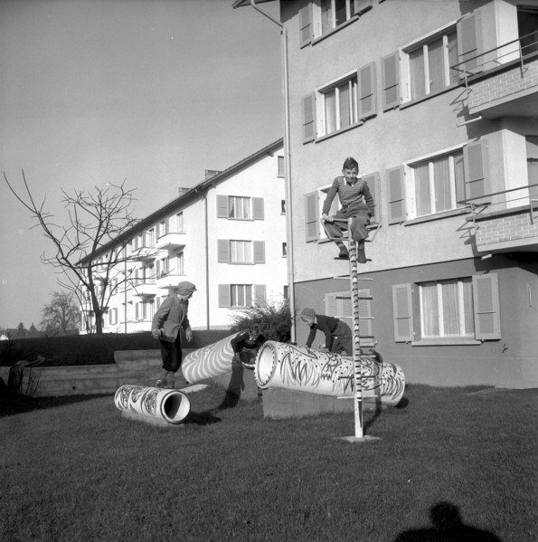 Children's playground in Lucerne 1953