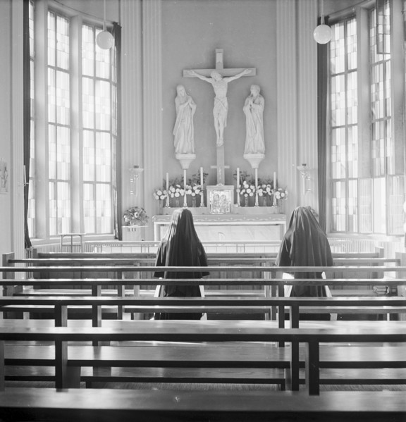 Vocational school for nurses Baldegg in Sursee 1947