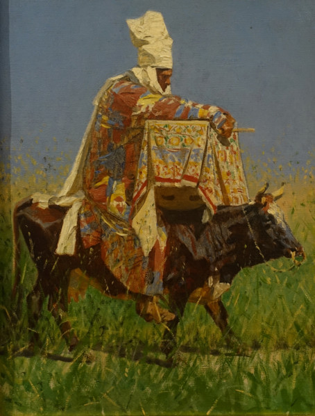 Kirghizka Central Asian woman Vasily Vasilyevich Vereshchagin (1842-1904) 1871-1873