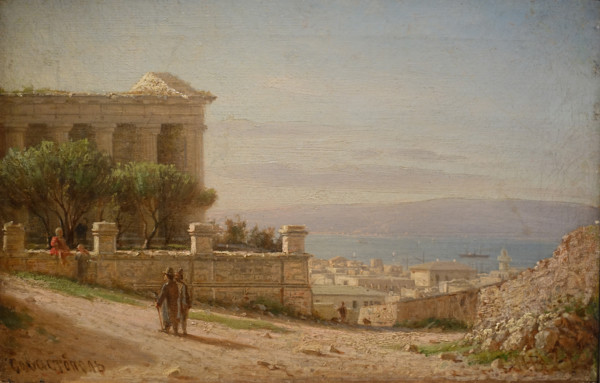 Sevastopol Crimea 1870s Oil on canvas Vereshchagin Pyotr Petrovich (1834-1886)