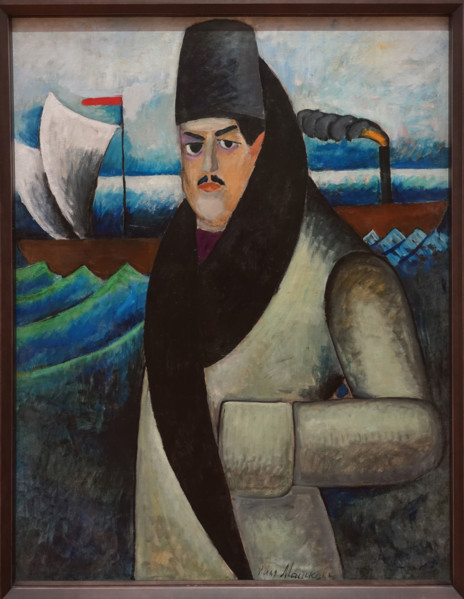 Self-portrait 1911 Mashkov Ilya Ivanovich (1881-1944)
