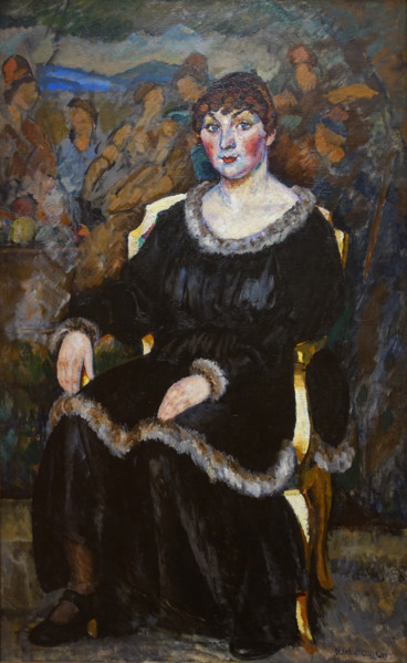 Portrait of a Woman Mashkov Ilya Ivanovich (1881-1944)