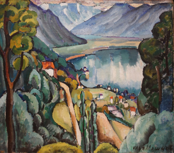 Lake Geneva Glion 1914 Mashkov Ilya Ivanovich (1881-1944)