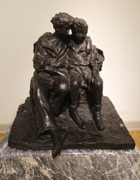 Children 1900 Paolo Trubetskoy (1866-1938) Bronze