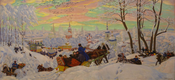 Maslenitsa 1916 Kustodiev Boris Mikhailovich (1878-1927)