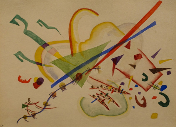 Color composition 1920 Kandinsky Wassily (1866-1944) Watercolor on paper
