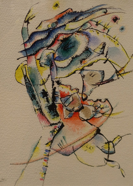 Abstract composition 1915-1917 Kandinsky Wassily (1866-1944) Watercolor