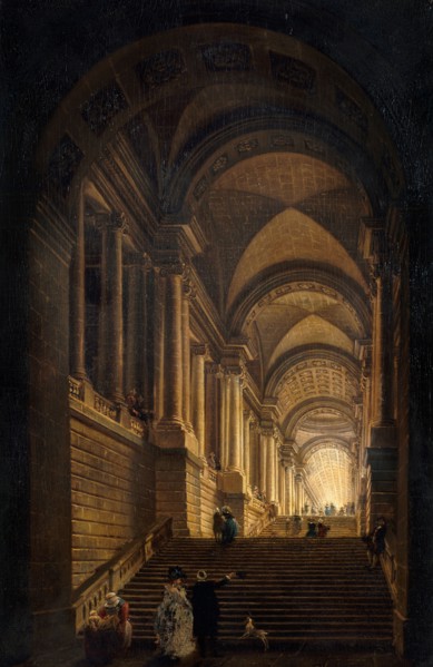 Staircase of an Imaginary Palace.