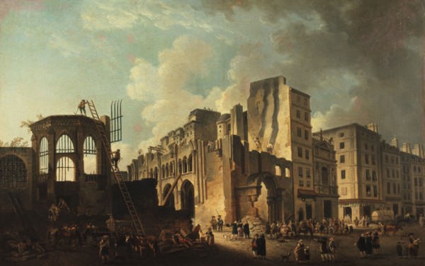 The Demolition of the Church of the Holy Innocents.