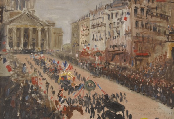 The Funeral of Victor Hugo.