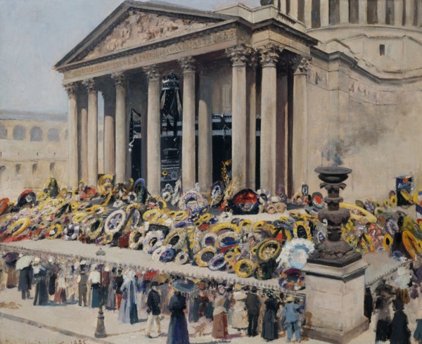 The Funeral of Victor Hugo.