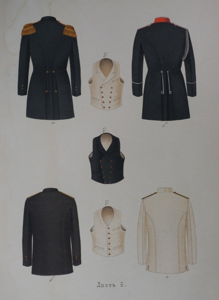 Civilian-style frock coat