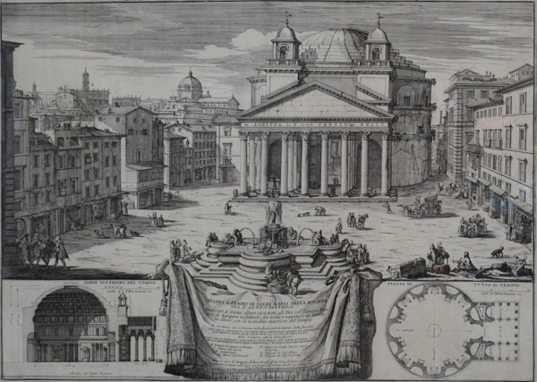 The square and the Church of Santa Maria della Rotonda