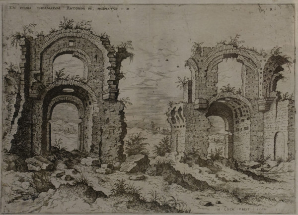 From the ruins of the Baths of Antoninus Pius