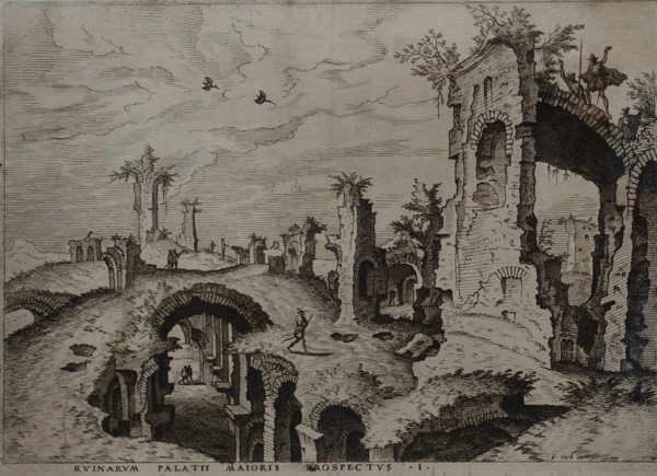 View of the ruins of the Grand Palace