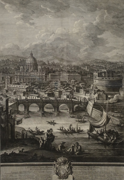 Panorama of the city of Rome