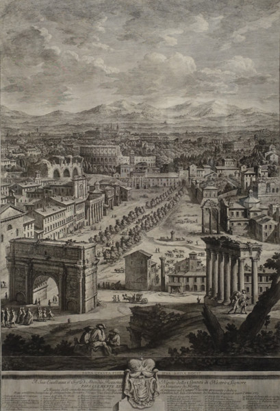 Ruins of the ancient grandeur of Rome