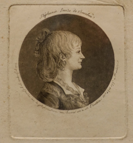 Portrait of Stephanie Louise de Bourbon