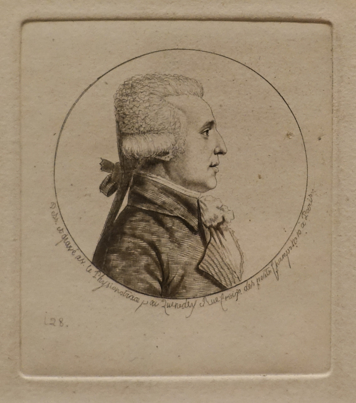 Portrait of the french writer Charles de Poujan (1755-1833)