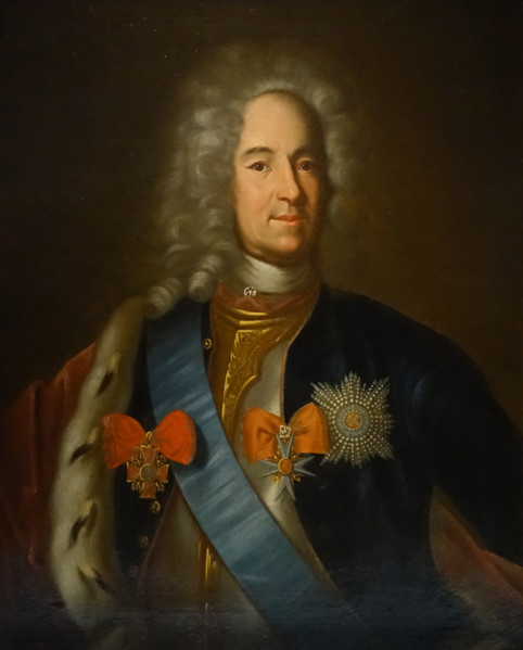 Portrait of Prince Alexander Danilovich Menshikov