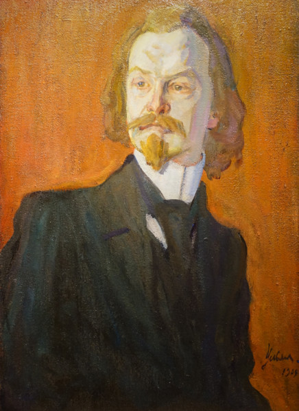 Portrait of Konstantin Balmont