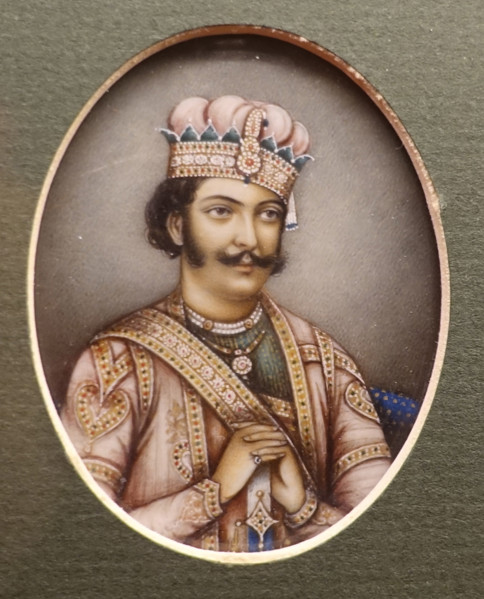 Portrait of Akbar the Great (1542-1605)