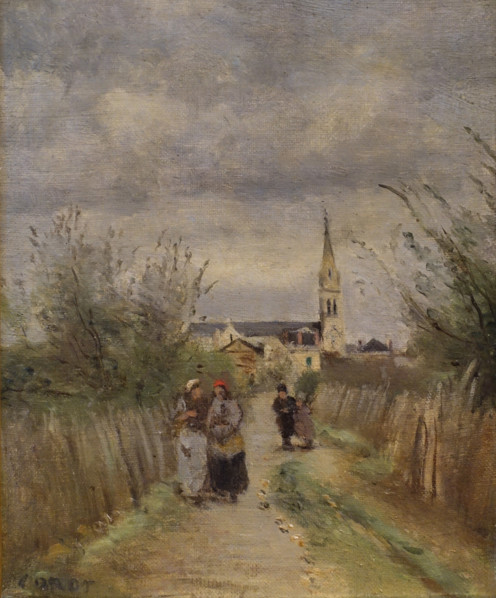 Bell tower In Argenteuil (Road to the Church