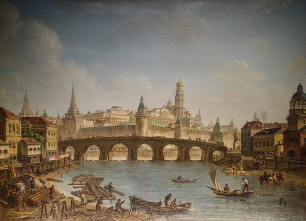 View of the Kremlin from the Stone Bridge