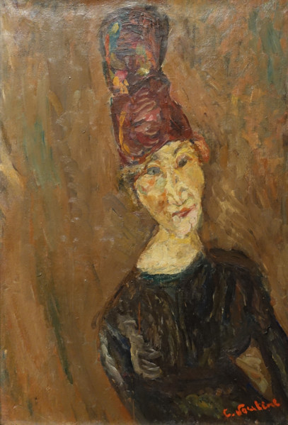 Woman in a Big Hat