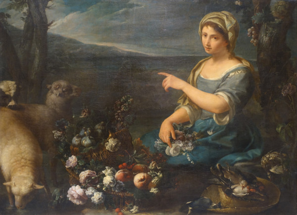 Still Life with Shepherdess