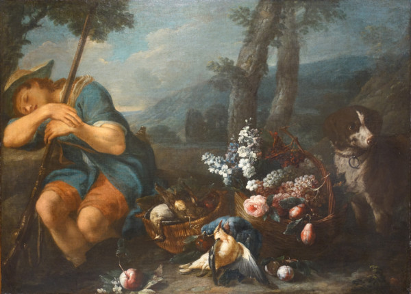 Still Life with a Sleeping Hunter