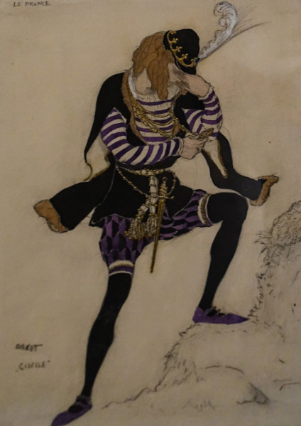 Costume design for the prince