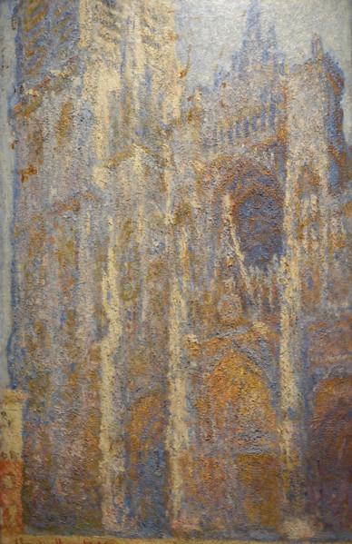 Rouen Cathedral at noon (Portal and tour of D'albane)