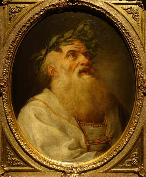 Head of Anacreon by Joseph-Marie Vienne (1714–1789)