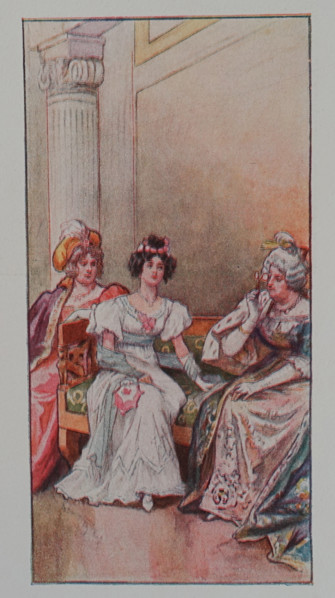 Illustration from the novel 'Eugene Onegin'