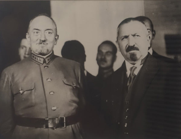 People's Commissar for Foreign Affairs of the USSR S.M.Chicherin and  Ambassador of Afghanistan Mr