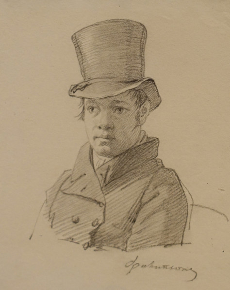 Portrait of the artist Philipson