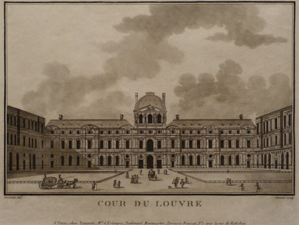 Louvre courtyard
