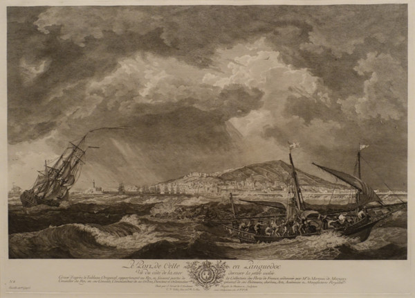 Port of Cette in Languedoc