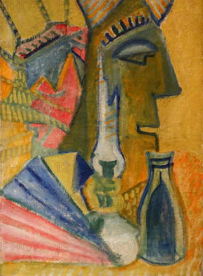 Still life with a mask