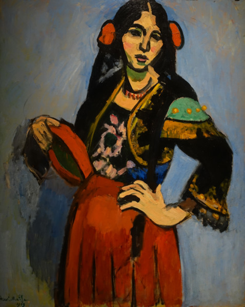 Spanish Woman with a Tambourine