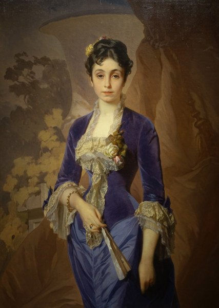 Portrait of Princess Maria Grigoryevna Raevskaya (née Gagarina