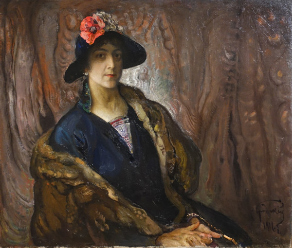Portrait of Nina Sergeyevna Chernobaeva