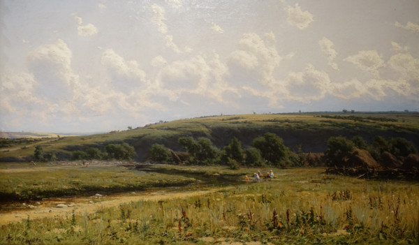 River Smedova in Dmitry Grigorovich's estate Dulebovo