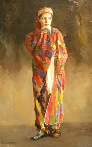 Woman in Eastern Dress