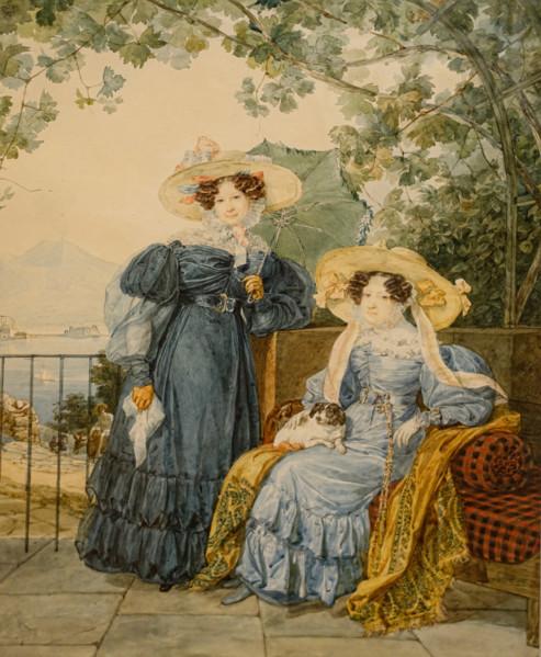 Portrait of Countess Ekaterina Vorontsova and Princess Elena Golitsyna