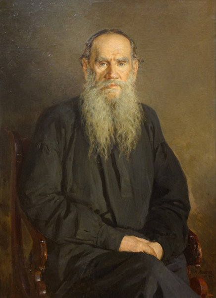 Portrait of Lev Tolstoy (1828-1910)