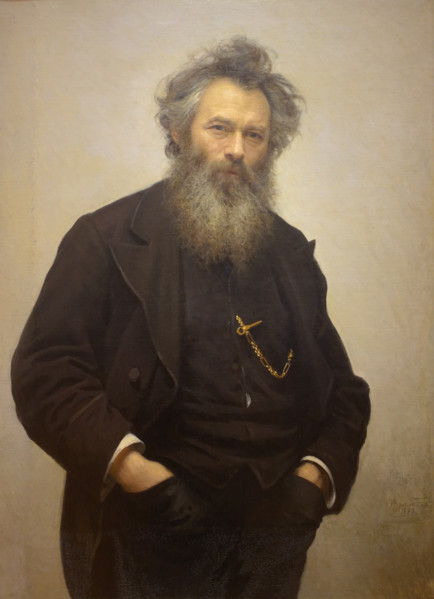 Portrait of painter Ivan Shishkin (1833-1898)